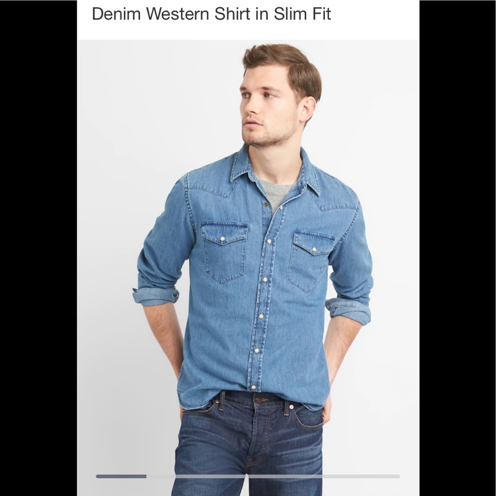 Western Denim Shirt